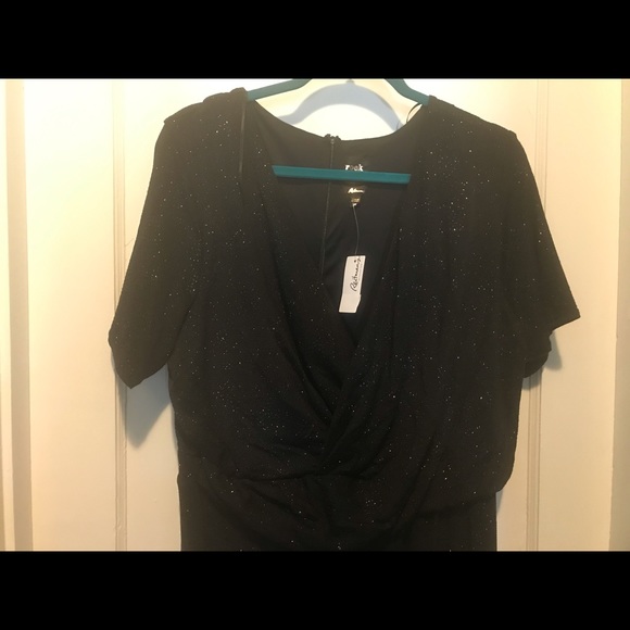 Black glittery jumpsuit - Picture 2 of 3